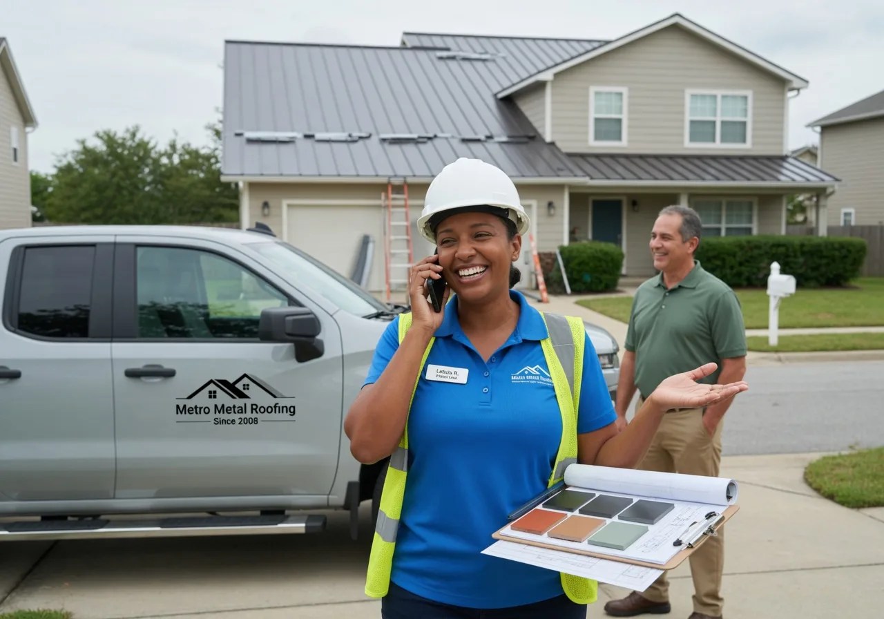 Metal Roof Repair in Tuskahoma, OK