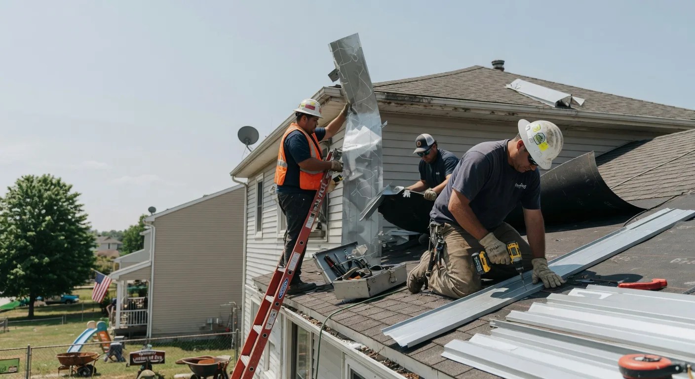 Metal Roof Repair in Tuskahoma, OK